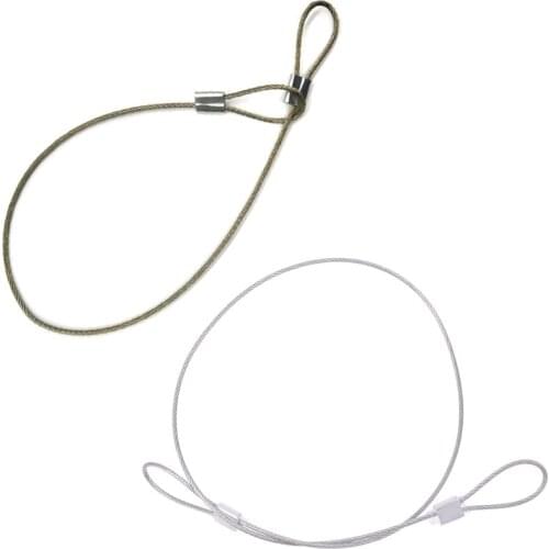 YYDS Safety Strap Stainless Steel Tether Lanyard Wrist Hand 30cm for gopro Camera New