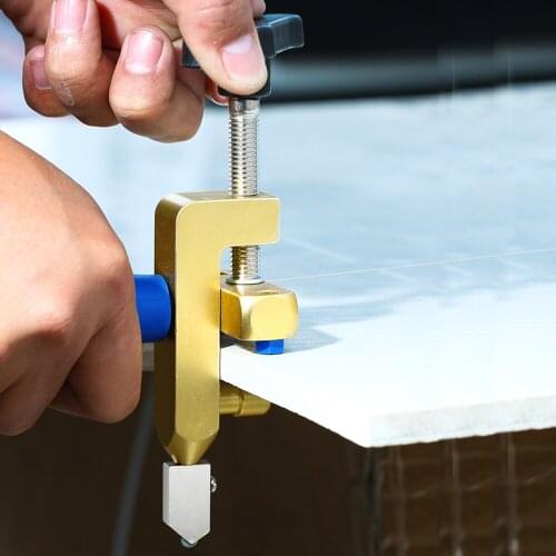 Professional Easy Glide Glass Tile Cutter 2 In 1 Ceramic Tile Glass Cutting One-piece Cutter Portable Cutter Tool
