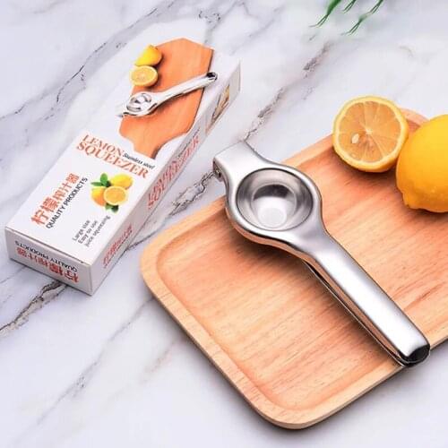 Stainless Steel Citrus Fruits Squeezer Lemon Juicer Orange Squeezer Juice Fruit Pressing Orange Hand Manual Juicer Kitchen Tools