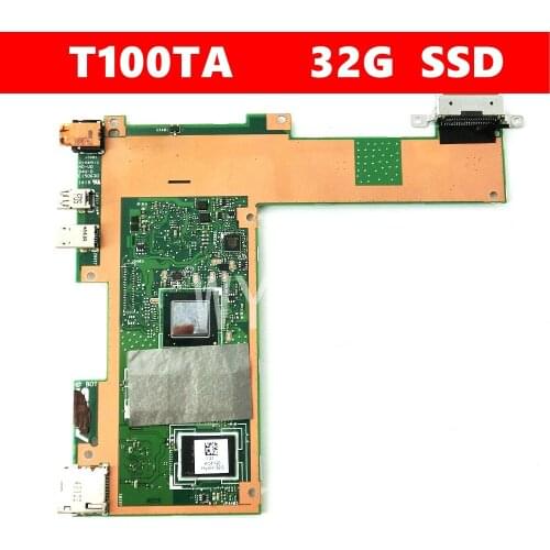 T100TA 1.33GHz CPU 32GB SSD Mainboard For ASUS T100T T100TA Laptop Motherboard 60NB0450-MB1070 100% Tested Free Shipping