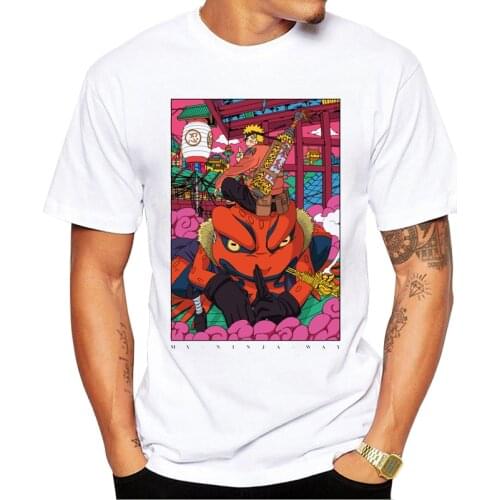 TEEHUB Newest Hipster My Ninja Way Men T-Shirt Fashion Ninja Pumpkin Printed t shirts Short Sleeve Casual Tshirts Funny Tee