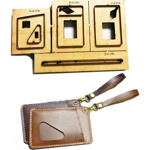 Japan Steel Blade Rule Die Cut Steel Punch Key Ring Card Bag Cutting Mold Wood Dies for Leather Cutter for Leather Crafts