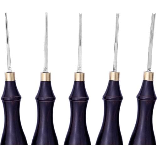 1 Piece 0.6/0.7/1.3/1.8/2.25mm DIY Leather Tools Professional Trimming Leather Edge Cutter 16cm Length