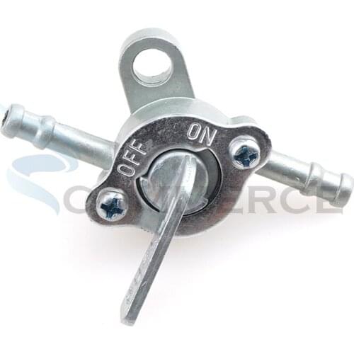 2pcs 6mm motorcycle scooter fuel faucet gas valve fuel tank switch motorcycle mini car key ring switch accessories