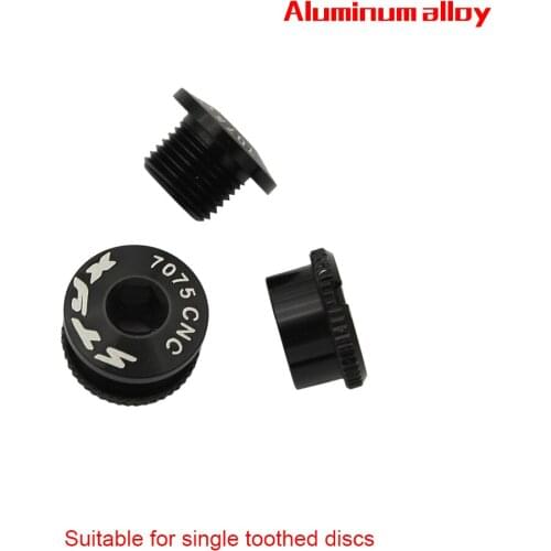 5PCS bicycle chainring aluminum alloy screw, Chainwheel sprocket wheel screw, positive and negative tooth screw, color anode CNC