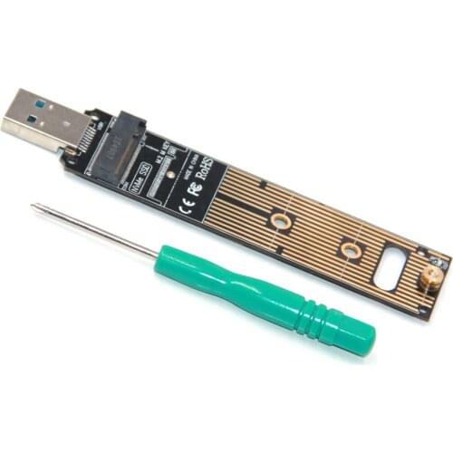 M.2 NVMe to USB 3.1 SSD Adapter PCI-E to USB-A 3.0 Internal Converter Card 10Gbps USB3.1 Gen 2 for Samsung 970 960/Intel M2 SSD