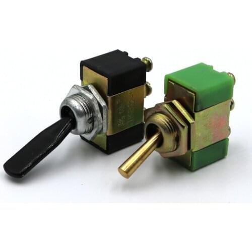 DC 12V 15A ON-OFF-ON 3 Positions Ways 3 Terminals Toggle Switch JK812-1 copper/plastic handle