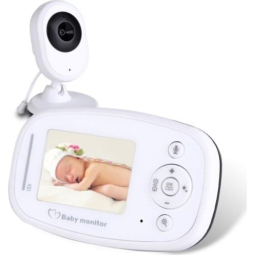 2.4 inch Wireless Video Color Baby Monitor Baby Nanny Security Camera Night Vision Temperature Monitoring elder care