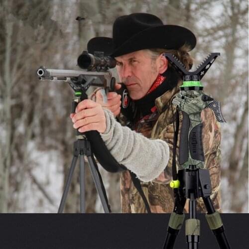 Hunting Accessories Shooting Stick Rack Shooting Gun Rest/Rack Ball Head Adapter/Rack V Yoke