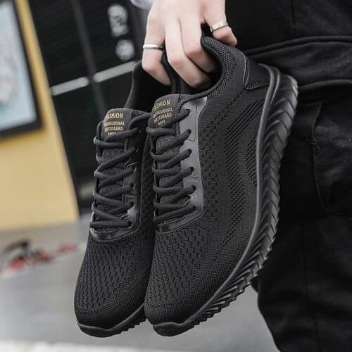 Men Running Shoes Comfortable Light Casual Mens Sneaker Breathable Non-slip Wear-resistant Outdoor Walking Men Sport Shoes