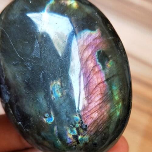 Hot sale 115g NATURAL polished Labradorite Crystal Stone Original Specimen