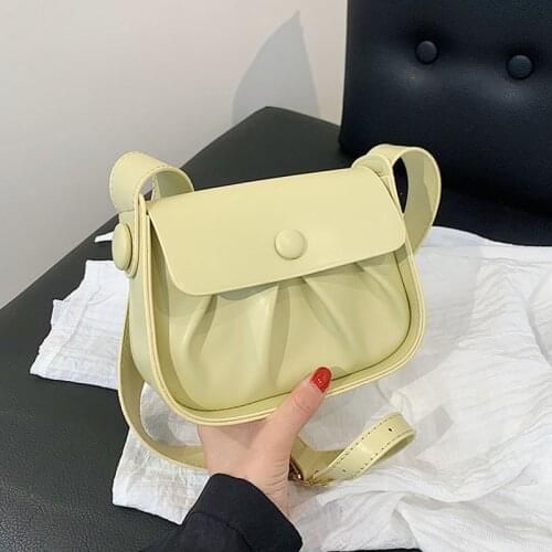 Simple Flap Shoulder Bags for Women Summer Fashion Female Crossbody Bag 2021 Small Pu Leather Brand Designer Handbag and Purses