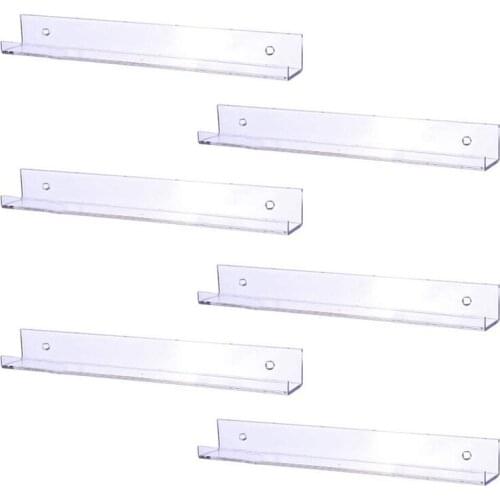 6 Transparent Acrylic Multifunctional Storage Rack Jewelry Display Rack Bathroom Storage Rack Cosmetics Display Rack