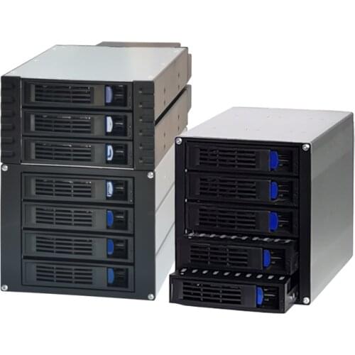 Sas/sata hot plug hard disk module optical drive bit conversion expansion extraction box 3.5 inch hard disk cage / rack