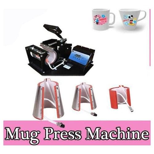 4 in 1 Heat press Machine for Mug/Cap 110V/220V Mug heat transfer machine unit display heat transfer machine