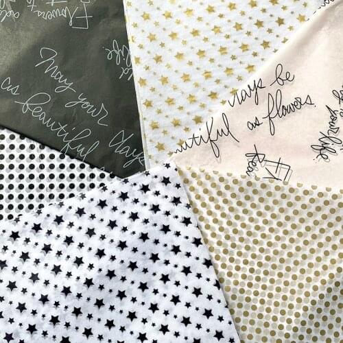 10sheets 50*70cm Tissue Sydney Paper Flower Bouquets Wrapping Paper DIY Gift Packaging Craft Paper Roll Wine Wrapping Papers