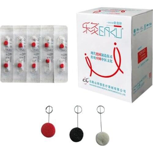 100pcs acupuncture needles disposable intradermal needle 0.12*5mm 0.14*7mm 0.16*5mm body massager