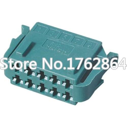 5sets 10 Pin Public connector, plug-in with terminal DJ7109A-3.5-21 10P car connector