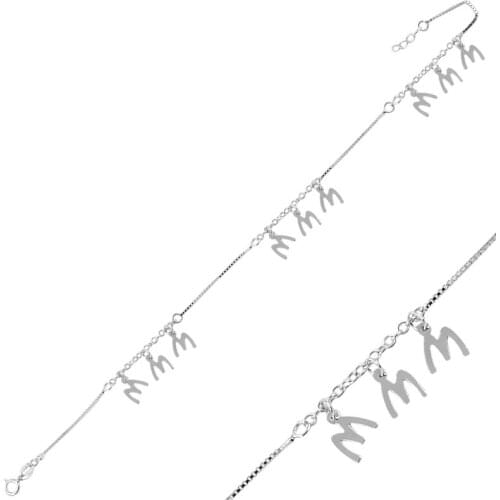 Silver 925 Sterling Dangle Sterling Bracelet