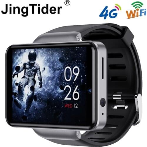 DM101 2.41" IPS Large Screen 4G Smart Watch 3GB 32GB MTK6739 Quad Core Smartwatch Phone Android 7.1 Dual Camera IP67 Waterproof