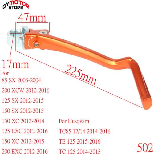 Forged Kick Start Starter Lever Pedal For EXCF 125 EXC SX 150 SX XC 200 EXC XCW Husqvarna TC125 TE125 Motocross Enduro Dirt Bike