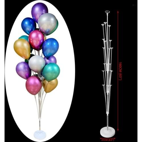 1/2 Set Balloon Stand Balloon Holder Column Plastic Balloon Baby Shower Birthday Party Decorations Kids Adult Wedding Supplies