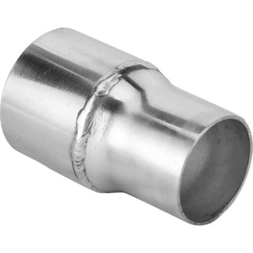 Exhaust pipe connector exhaust manifold Universal Exhaust Tip Adapter Coupling Connector Reducer Pipe Aluminum 2.5in OD to 2in