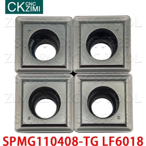 SPMG110408-TG LF6018 SPMG 110408 turning inserts U drill inserts water jet drill Tools CNC lathe fast drilling deep hole drill