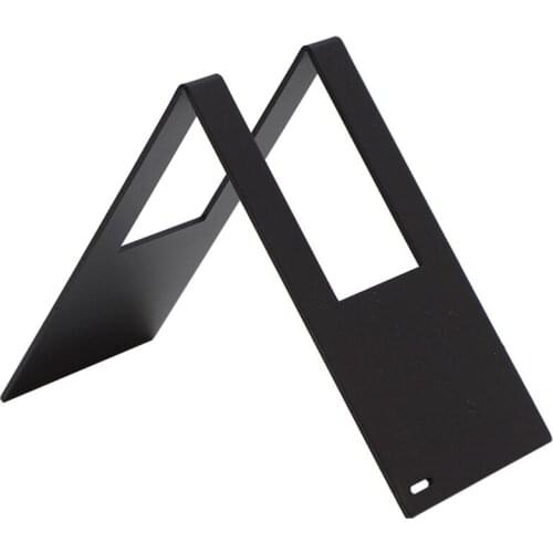 Coffee Filters Storage Rack Coffee Filter Paper Container Stand Coffee Filters Dispenser Shelf, Iron, Black-ABUX