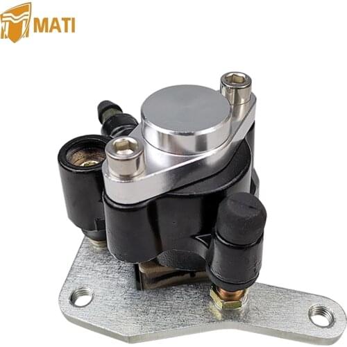 Mati Rear Brake Caliper Assembly for ATV Honda ATC200X A ATC 200X A 1983-1985 with Pads Replacement 43200-965-006