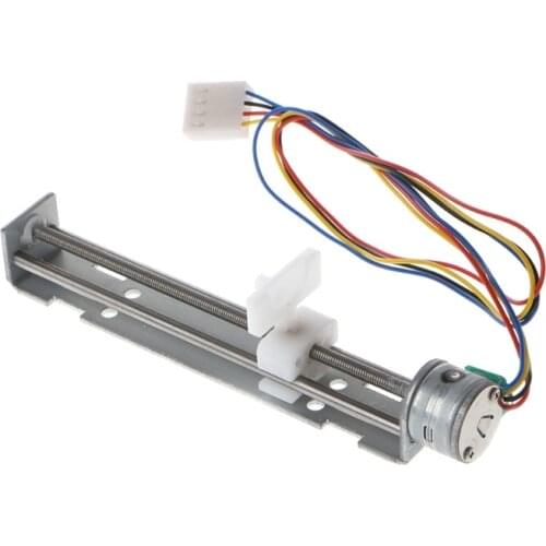 DC 4-9V Drive Stepper Motor Screw with Nut Slider 2 Phase 4 Wire For Laser Engraving High Quality
