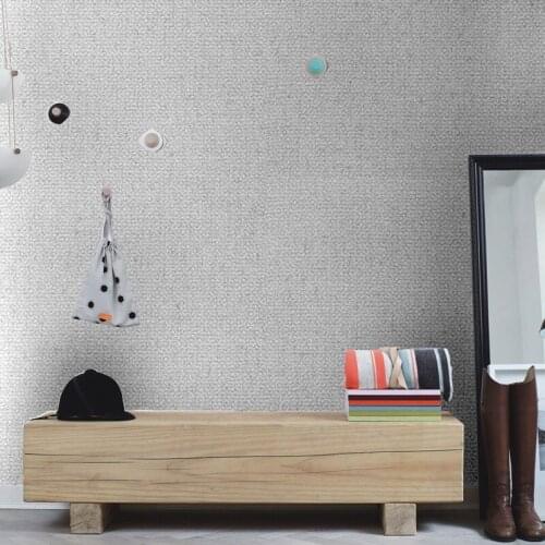 Wellyu Plain can scrub large area imitation linen pattern dotted wall paper tooling exhibition hall hotel background wallpaper