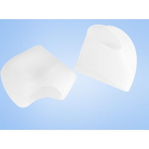 1 Pair of Silicone Foot Care Sleeve Moisturizing Anti-cracking Foot Care Gel Heel Thin Socks with Holes Care for Men and Women