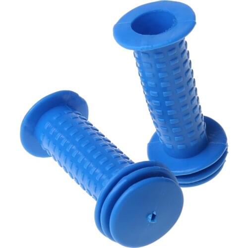 1 Pair Bicycle Grips Children Bike Tricycle Scooter Anti Slip Handlebar Rubber