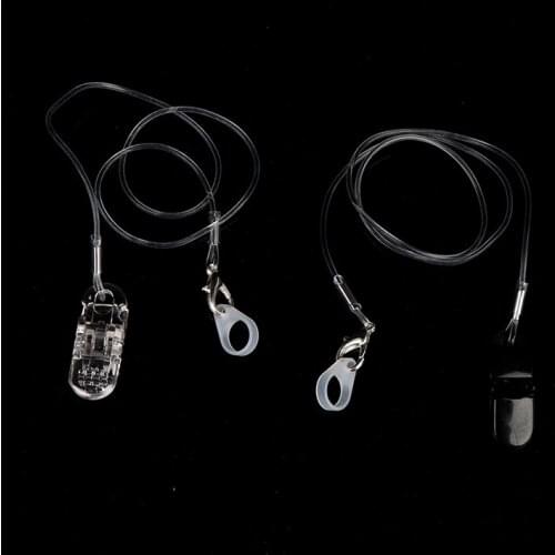 1Pc Hearing Aid Clip Clamp Rope Holder Protector Falling Losing Storage Case Box