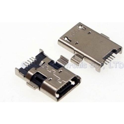 10pcs Micro USB Jack Connector USB Charging socket For ASUS ME103 ME103K Z380KL p023 p024 usb port tail plug