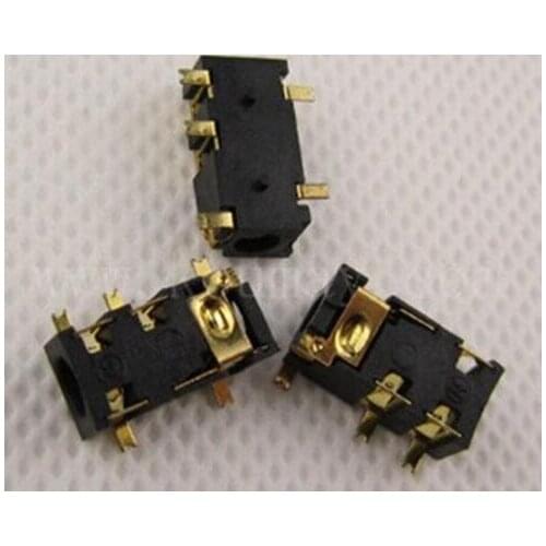 10PCS 3.5mm Female Audio Connector 5 Pin SMT SMD Headphone Jack Socket PJ-327B
