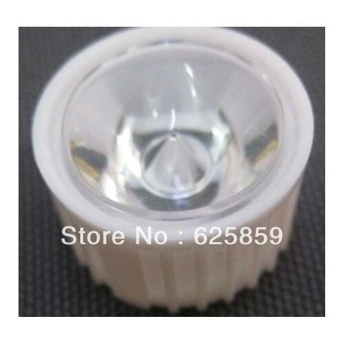10pcs x 5 degrees led Lens for 1W 3W 5W Hight Power LED with holder
