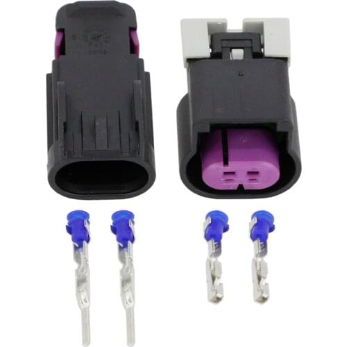 2 Pin Male and Female pump connector plug automotive automotive wiring harness plug DJ7025D-1.5-11/21