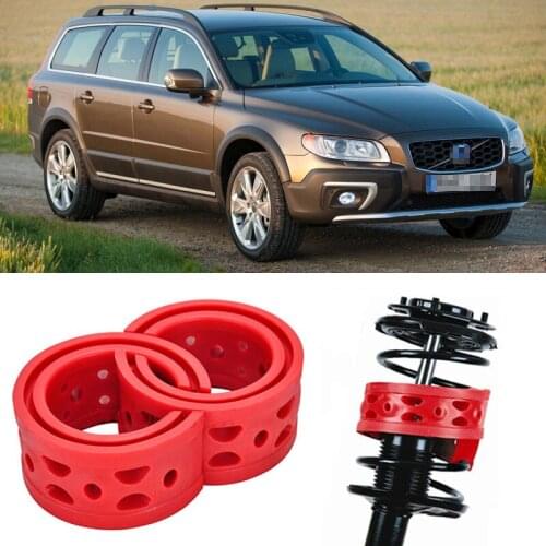 2pcs Size C Front Shock Suspension Cushion Buffer Spring Bumper For Volvo Xc70