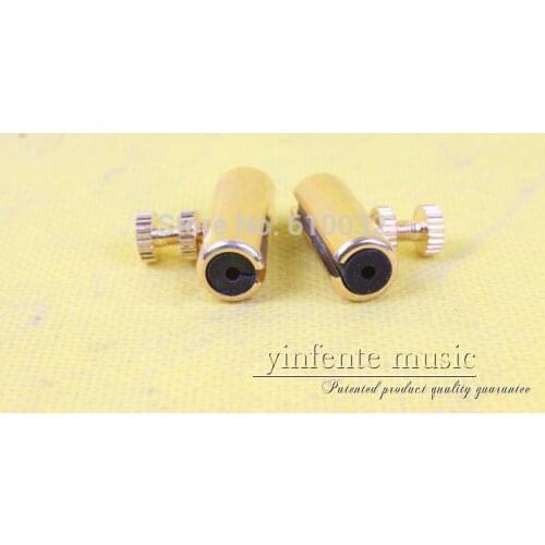 2 pcs Cello Wolf Tone Eliminator for Cello Golden Plated Tone Adjuster