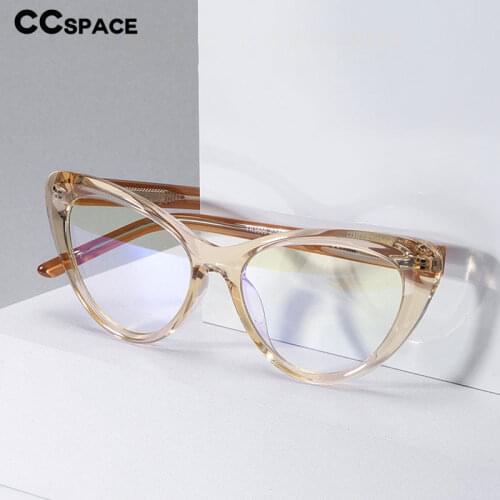 49082 Anti-blue Light Plastic Titanium Glasses Frames Cat Eye Ultralight Men Women Optical Fashion Computer Glasses