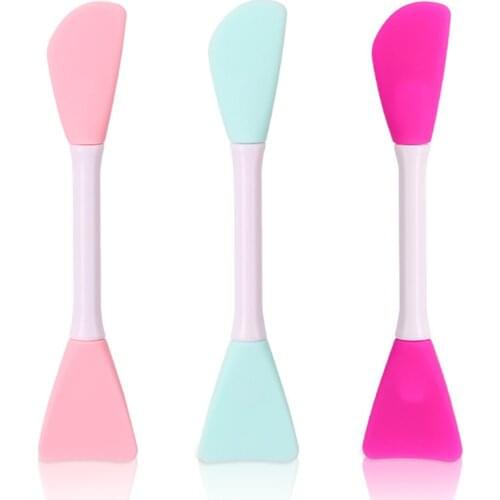 Double Head Silicone Soft Facial Mask Makeup Brush Stirring Stick Cosmetics Make Up Brush Beauty Skin Care Tool Dropshipping