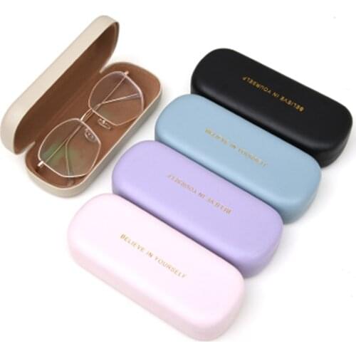 Myopia Storage Box Case Anti-pressure Simple And Stylish Styling Glasses Box Sunglasses Box Iron Glasses Case For Student
