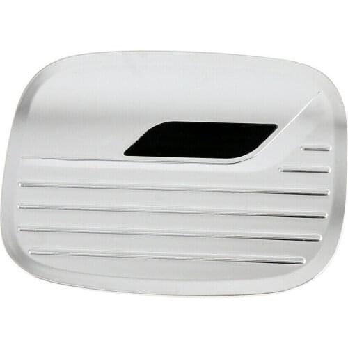 Chrome Molding Fit For Ford Explorer 2020 2021 Fuel Gas Tank Cup Cap Petrol Filler Protector Cover Trim