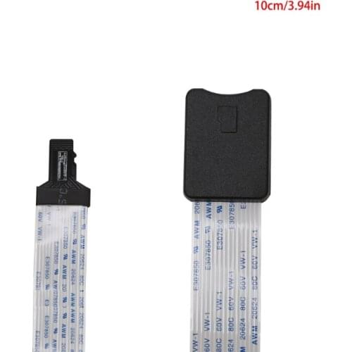 TF Male To MicroSD Female Card Reader Extension Adapter Cable For Phone GPS TV 831D