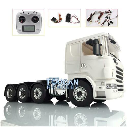 LESU 1/14 RC Metal 8*8 Chassis Hercul R730 Sca Cabin Tractor Truck W/ Radio THZH0673-SMT4