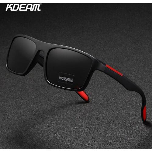 KDEAM Trendy Women Shades Sunglasses TR90 Polarized UV400 High Quality Men Gafas de sol Driving Stylish Branded Italy Design