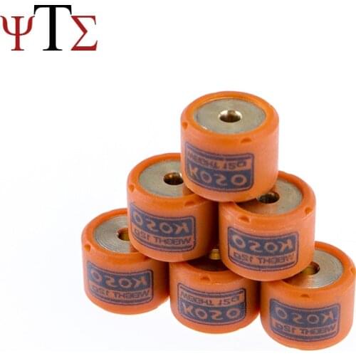 Mofo koso conjunto de rolos de variador, desempenho de rolo de 15x12mm, minarelli jog jog90 bws 50 100 vino50 jog100 rs100 matri