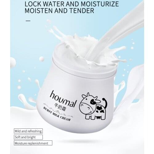 80g Milk Cream Whitening Anti Wrinkle Moisturizing Nourish Creams Beauty Face Care Not Greasy Facial Cream Skin Care TSLM1